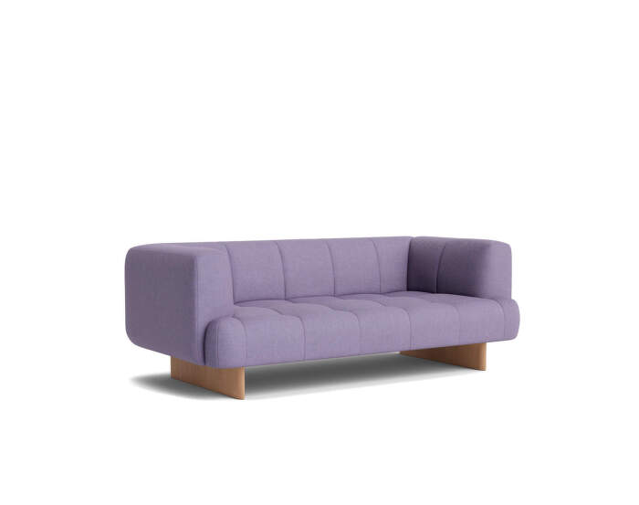 Quilton Lift 2-seater Sofa, water based lacquered oak/Steelcut Quartet 644