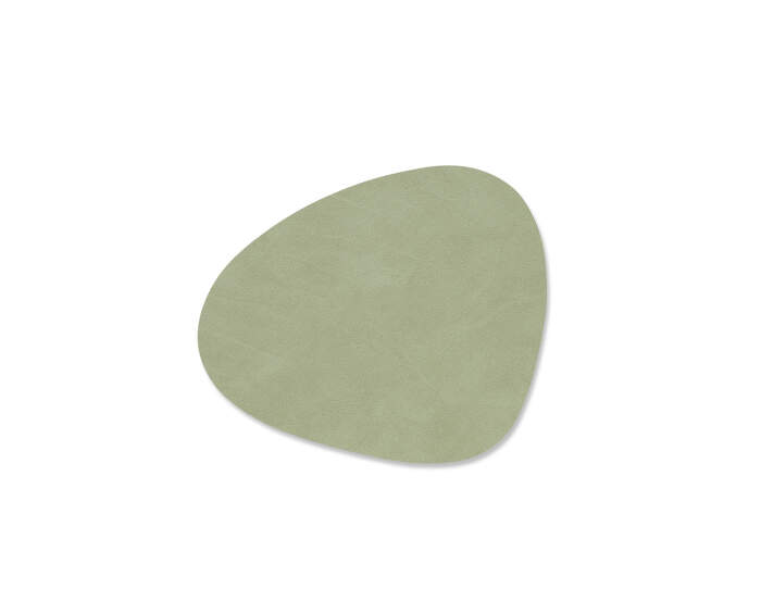 Curve Nupo Glass Mat, olive green