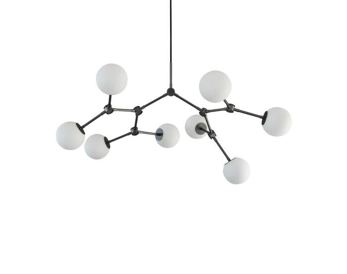 Drop Chandelier Bulb Mini, grey