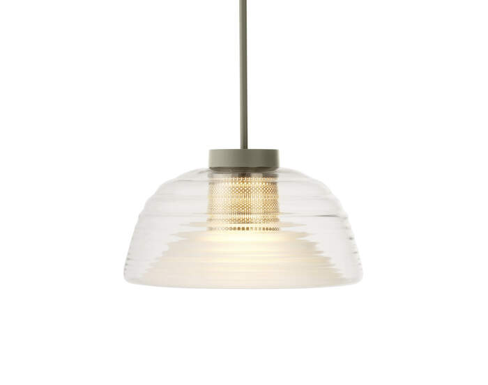 Two-Layer Pendant Lamp, olive