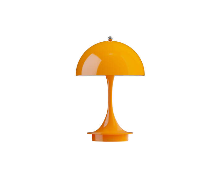 Panthella 160 Portable Lamp V3, opaque orange