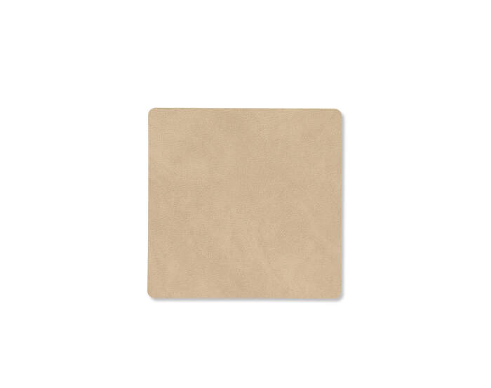 Square Nupo Glass Mat, sand