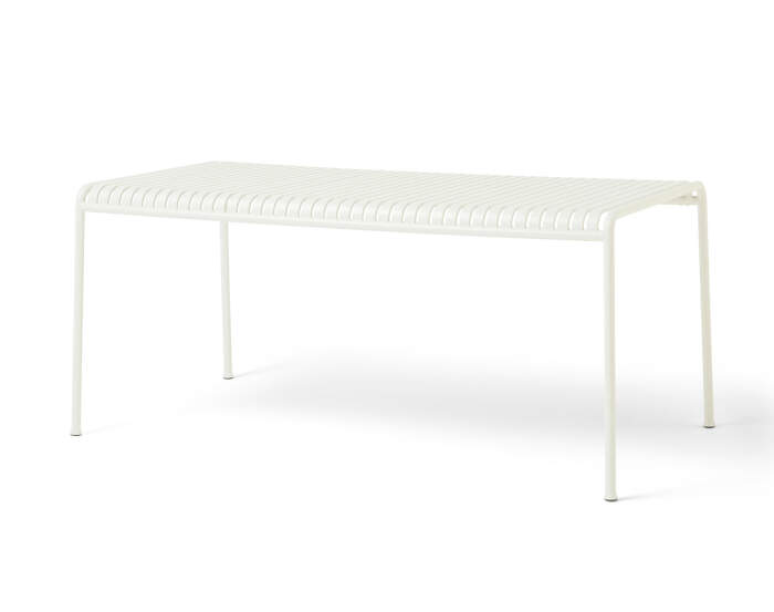 Palissade Table 170, cream white