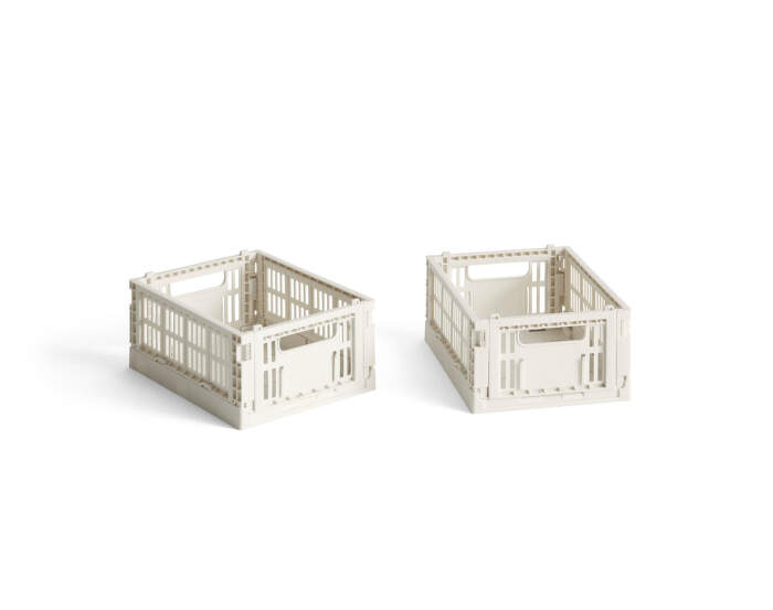 Colour Crate Mini, set of 2, off-white