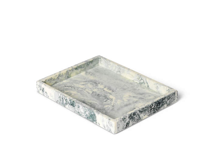 Mist Tray 15x20, emerald off-white