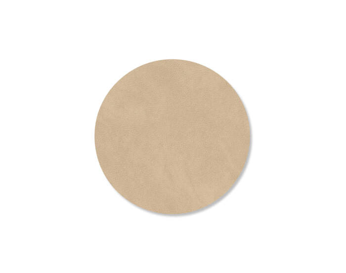 Circle Nupo Glass Mat, sand