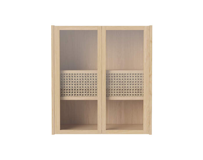 Cana Wall Cabinet, white oiled oak