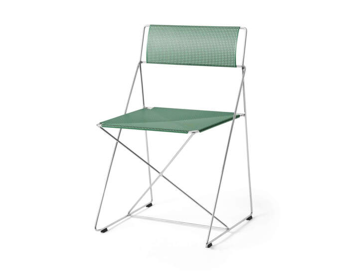 X-Line Chair Chrome, leek green