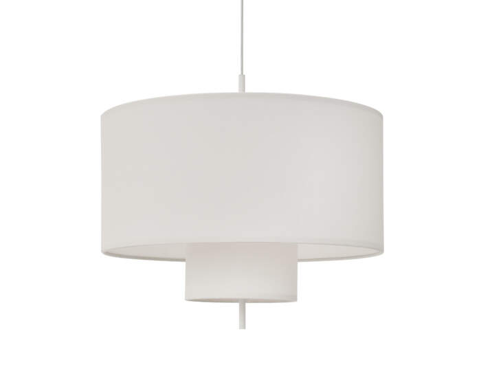 Margin Lamp Ø70, white canvas