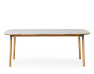 Form Table 95x200 cm Oak, grey