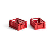 Colour Crate Mini, set of 2, red