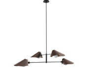 Bonnet Chandelier SC93, bronzed/black