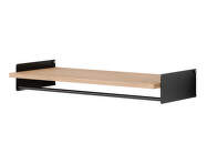 New Works Wardrobe Shelf Kit, oak/black