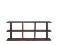 Kona Bookcase 3x2, dark stained