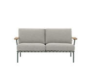 Settle Sofa 2-Seater, Ribbed Weave 2/dark green