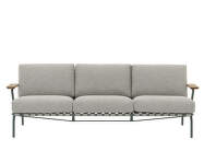 Settle Sofa 3-Seater, Ribbed Weave 2/dark green