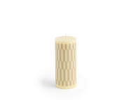 Column Candle Small, cream and sand