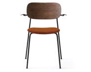 Co Chair with Armrest, dark oak / Champion 061