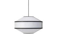 Kite Pendant Ø55, white and black