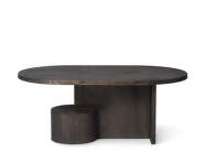 Insert Coffee Table, black stained ash