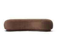 Rico Lounger Ottoman Rich Velvet, brown