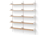 Library Shelf 1900, oak/white