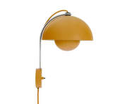 Flowerpot VP8 Wall Lamp, mustard