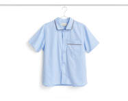 Outline Pyjama S/S Shirt S/M, soft blue