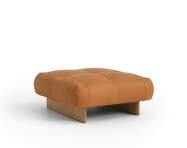 Quilton Lift Ottoman, water based lacquered oak/Sense cognac