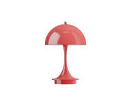 Panthella 160 Portable Lamp V3, opaque coral