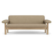 Brasilia Sofa, Bouclé 02/natural oak