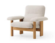 Brasilia Lounge Chair, Moss 0011/natural oak