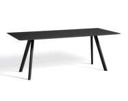 Copenhague CPH 30 Table, black water-based lacquered oak/black linoleum