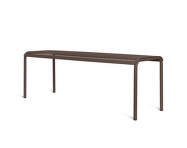 Dapple Bench, dark chocolate