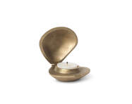 Clam Candle Holder, brass