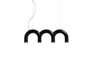 Arch Triplette Pendant, black