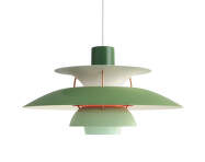 PH 5 Pendant Lamp, hues of green