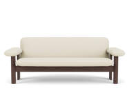 Brasilia Sofa, Baru 0200/dark stained oak