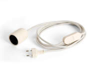 Common Table Cord Set, clay white