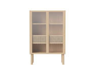 Cana Highboard Low, white oiled oak