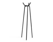 Knit Coat Rack, black