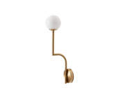 Mobil 46 Fixed Wall, brushed brass