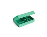 Colour Storage Jewellery Box, emerald green