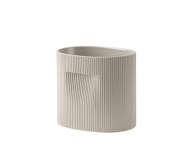 Ridge Planter H24, beige