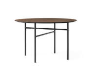 Snaregade Dining Table Round Ø120, dark stained oak