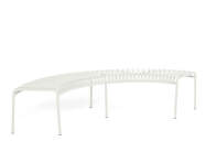 Palissade Park Bench set of 2, cream white