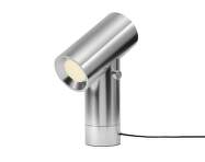 Beam Table Lamp H45, polished aluminum