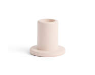 Tube Candleholder Concrete Small, light pink