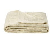 Plover Throw Heavy, creme