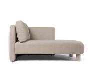 Dase Sofa Chaise Lounge Right Module, Soft Bouclé natural